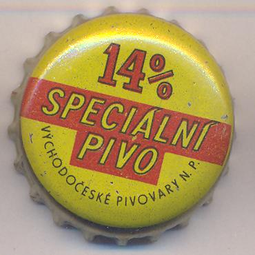 Beer cap Nr.5236: Specialny Pivo 14% produced by Vychodoceske Pivovary/Vychodoceske