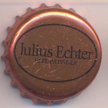 Beer cap Nr.5303: Julius Echter Hefe Weissbier produced by Würzburger Hofbräu/Würzburg