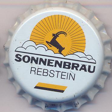 Beer cap Nr.5353: Sonnenbräu Lagerbier hell produced by Sonnenbräu/Rebstein