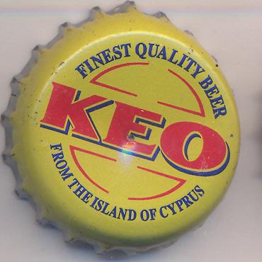 Beer cap Nr.5387: Keo Beer produced by KEO/Limassol