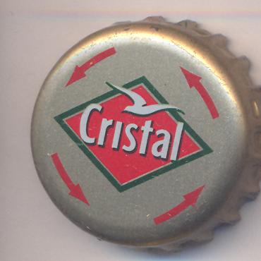 Beer cap Nr.5408: Cristal Pilsener produced by Unicer-Uniao Cervejeria/Leco Do Balio