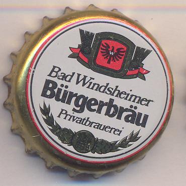 Beer cap Nr.5462: Bürgerbräu produced by Bad Windsheimer Bürgerbräu/Bad Windsheim