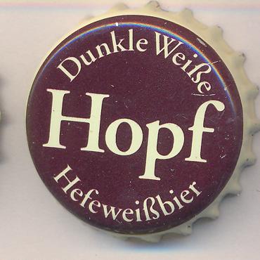 Beer cap Nr.5480: Dunkle Weiße produced by Weissbier Brauerei Hopf Hans KG/Miesbach