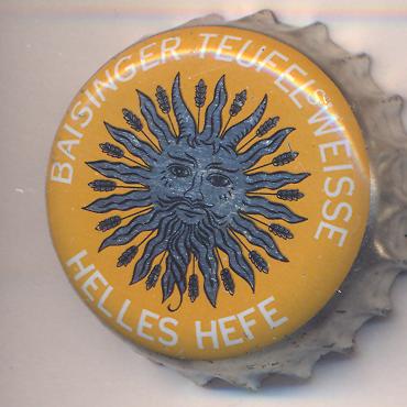 Beer cap Nr.5500: Teufelweisse Helles Hefe produced by Baisinger BierManufaktur, Familie Teufel GmbH/Rottenburg am Neckar