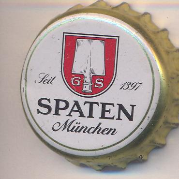 Beer cap Nr.5520: Spaten Premium Lager produced by Spaten-Franziskaner-Bräu/München