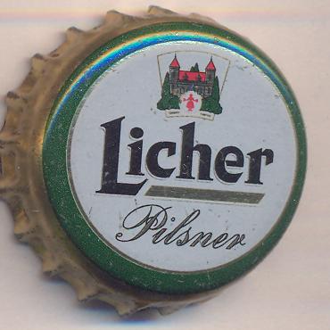 Beer cap Nr.5530: Licher Pilsener produced by Licher Privatbrauerei Ihring-Melchior KG/Lich