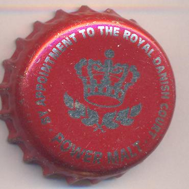 Beer cap Nr.5546: Tuborg Power Malt produced by Tuborg Breweries Ltd/Hellerup