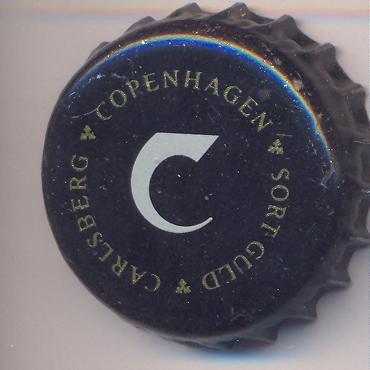 Beer cap Nr.5547: Carlsberg Sort Guld produced by Carlsberg/Koppenhagen