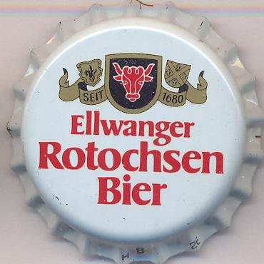 Beer cap Nr.5587: Ellwanger Rotochsen Bier produced by Ellwanger Rotochsen Brauerei/Ellwang