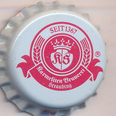 Beer cap Nr.5601: Karmeliten Bier produced by Karmeliten Brauerei/Straubing