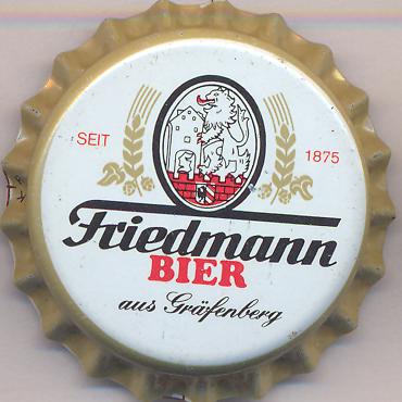 Beer cap Nr.5608: Friedmann Bier produced by Friedmann/Gräfenberg