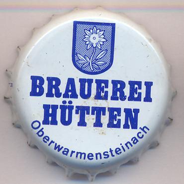 Beer cap Nr.5612: Hütten Pilsener produced by Brauerei Hütten/Oberwarmensteinach