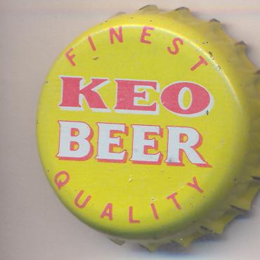 Beer cap Nr.5614: Keo Beer produced by KEO/Limassol