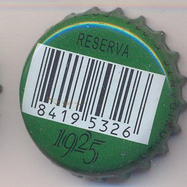 Beer cap Nr.5629: Reserva 1925 produced by La Alhambra S.A./Granada