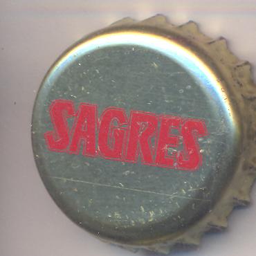 Beer cap Nr.5651: Sagres produced by Central De Cervejas S.A./Vialonga