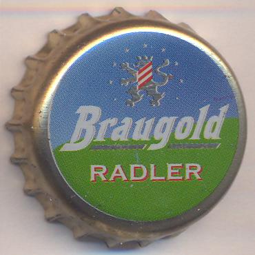 Beer cap Nr.5705: Braugold Radler produced by Braugold Brauerei Riebeck GmbH & Co. KG/Erfurt