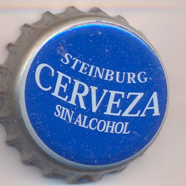 Beer cap Nr.5755: Cerveza Steinburg Sin Alcohol produced by Cerveza Steinburg/Steinburg