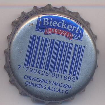 Beer cap Nr.5818: Bieckert produced by Cerveceria Quilmes/Quilmes