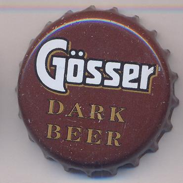 Beer cap Nr.5850: Gösser Dark Beer produced by Brauerei Göss/Göss