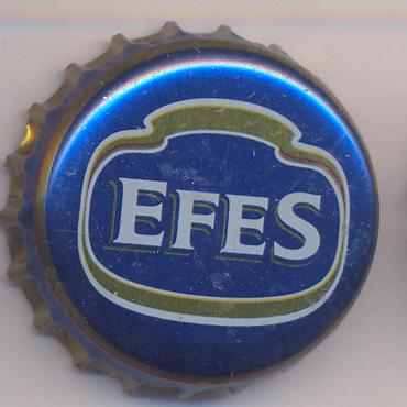 Beer cap Nr.5862: Efes produced by Ege Biracilik ve Malt Sanayi/Izmir