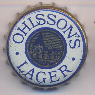 Beer cap Nr.5868: Ohlssons's Lager produced by The South African Breweries/Johannesburg