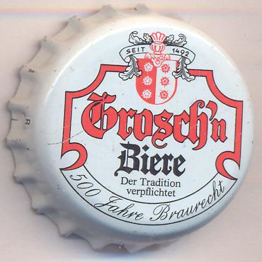 Beer cap Nr.5887: Grosch'n Bier produced by Brauerei Grosch/Rödental