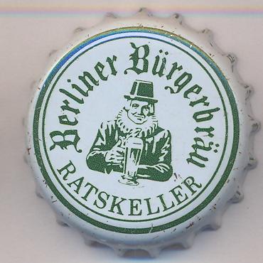 Beer cap Nr.5906: Ratskeller produced by Berliner Bürgerbräu/Berlin