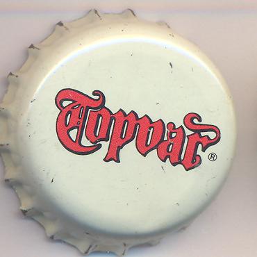 Beer cap Nr.5981: Topvar produced by Topvar Pipovar a.s./Topolcany