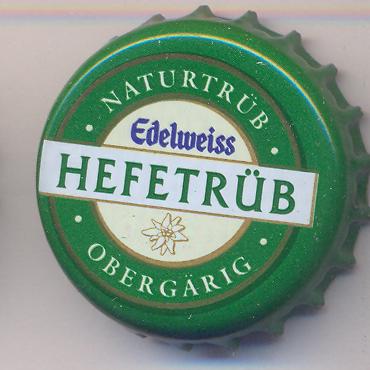 Beer cap Nr.5988: Edelweiss Hefetrüb produced by Hofbräu Kaltenhausen/Kaltenhausen