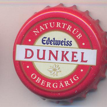 Beer cap Nr.5995: Edelweiss Dunkel produced by Hofbräu Kaltenhausen/Kaltenhausen