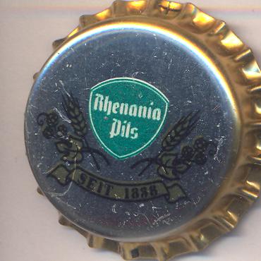 Beer cap Nr.6018: Rhenania Pils produced by Privat-Brauerei Rhenania Robert Wirichs KG/Krefeld