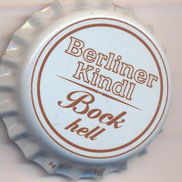 Beer cap Nr.6038: Berliner Kindl Bock Hell produced by Berliner Kindl Brauerei AG/Berlin