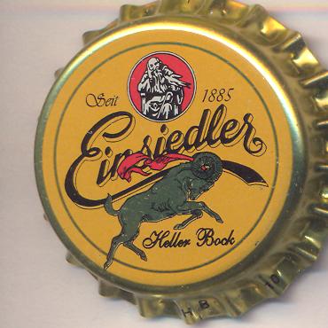 Beer cap Nr.6061: Einsiedler Heller Bock produced by Einsiedler Brauhuas GmbH Privatbrauerei/Einsiedel