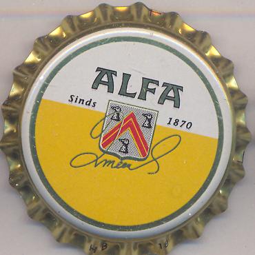 Beer cap Nr.6080: Alfa Bier produced by Alfa/Schinnen