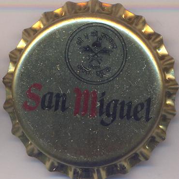 Beer cap Nr.6087: San Miguel produced by San Miguel/Barcelona