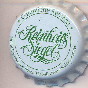 Beer cap Nr.6107: Weihenstephaner Kristall Weissbier produced by Bayrische Staatsbrauerei Weihenstephan/Freising