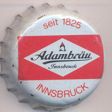 Beer cap Nr.6218: Adambräu produced by Adambräu/Innsbruck