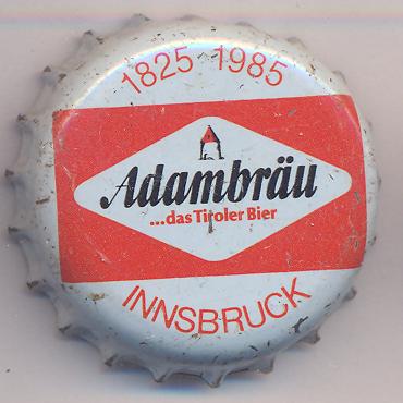 Beer cap Nr.6219: Adambräu produced by Adambräu/Innsbruck