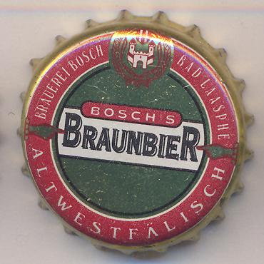 Beer cap Nr.6354: Braunbier produced by Privatbrauerei Bosch/Bad Laasphe