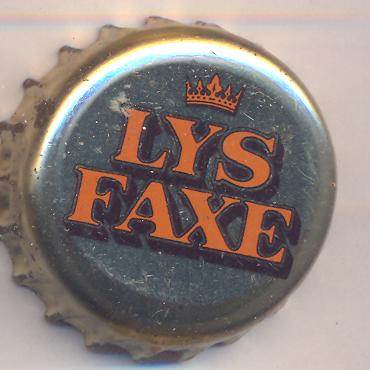 Beer cap Nr.6390: Lys Faxe produced by Faxe Bryggeri/Faske