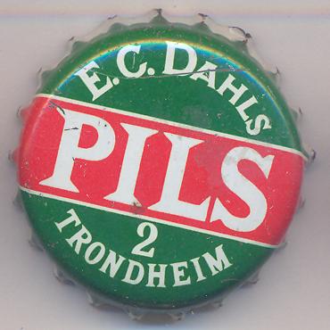 Beer cap Nr.6397: Pils 2 produced by E.C.Dahls Bryggeri A/S/Trondheim