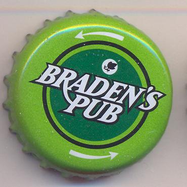 Beer cap Nr.6406: Braden's Pub produced by brewed for supermarket Carrefour/Strasbourg