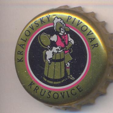 Beer cap Nr.6408: Krusovice Cerne 10% produced by Kralovsky Pivovar/Krusovice