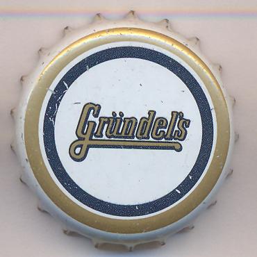 Beer cap Nr.6442: Gründel's produced by Karlsberg Brauerei/Homburg/Saar