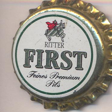 Beer cap Nr.6530: Ritter First produced by Union Ritter Brauerei/Dortmund