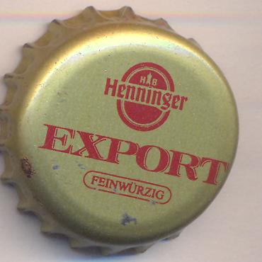 Beer cap Nr.6561: Export produced by Henninger/Frankfurt