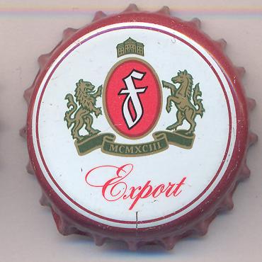 Beer cap Nr.6576: Export produced by Feldschlößchen/Dresden