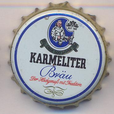 Beer cap Nr.6598: Karmeliter Bräu produced by Karmeliter Bräu/Bad Neustadt/Saale