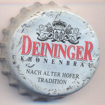 Beer cap Nr.6627: Export produced by Deininger Kronenbräu/Hof