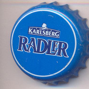 Beer cap Nr.6672: Karlsberg Radler produced by Karlsberg Brauerei/Homburg/Saar